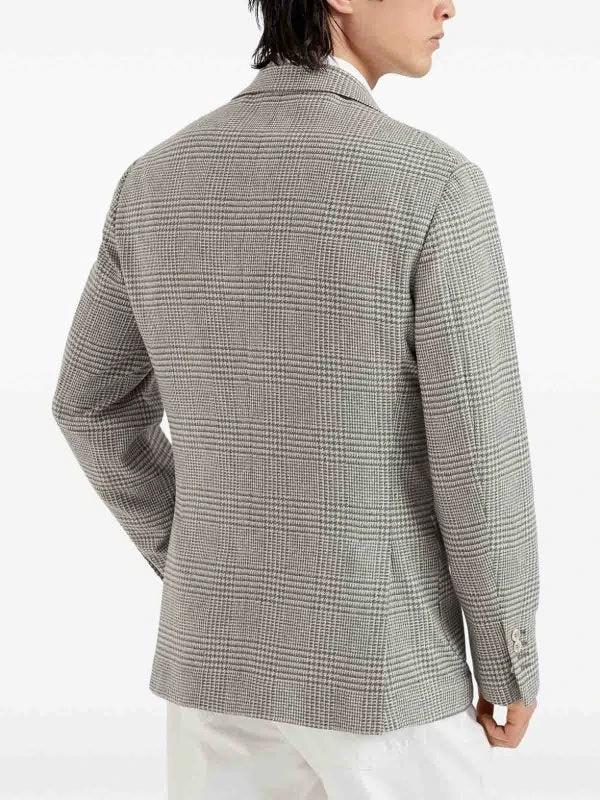 Brunello Cucinelli Sample Sale Brunello Cucinelli Army Wool Blazer - | Designer outlet