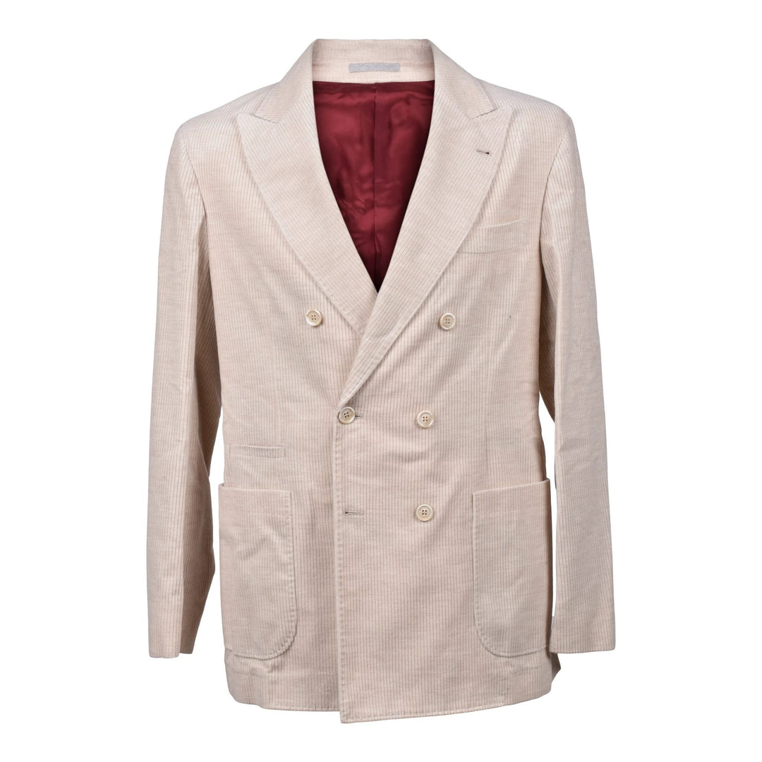 Brunello Cucinelli Sample Sale Brunello Cucinelli Beige Cotton Blazer - | Designer outlet