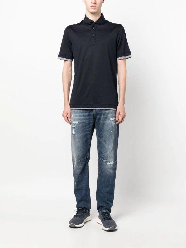 Brunello Cucinelli Sample Sale Brunello Cucinelli Gray Cotton Straight-Leg Jeans - | Designer outlet