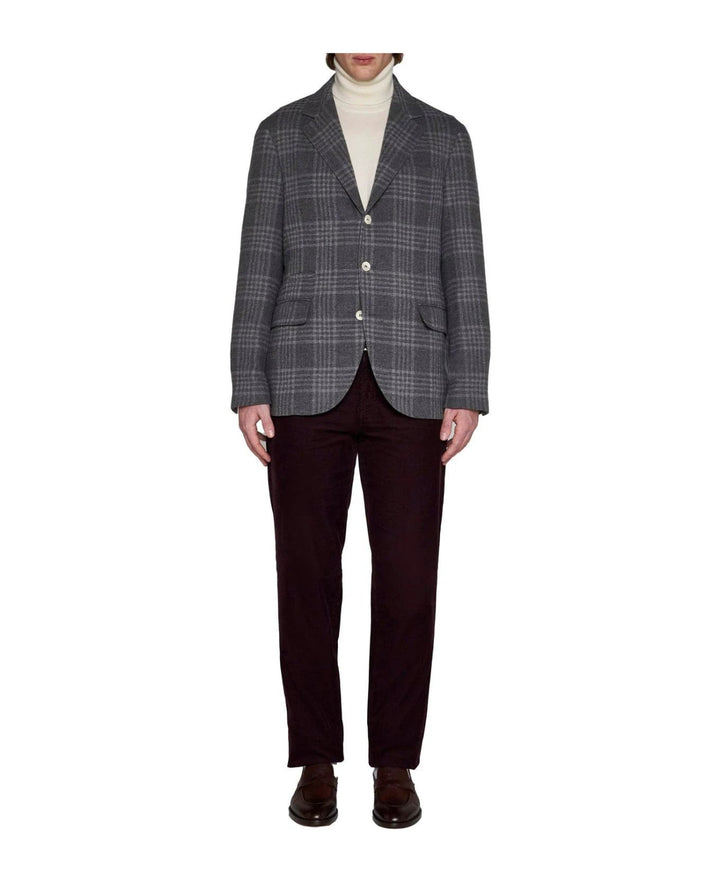 Brunello Cucinelli Sample Sale Brunello Cucinelli Purple Cotton Casual Pants - | Designer outlet