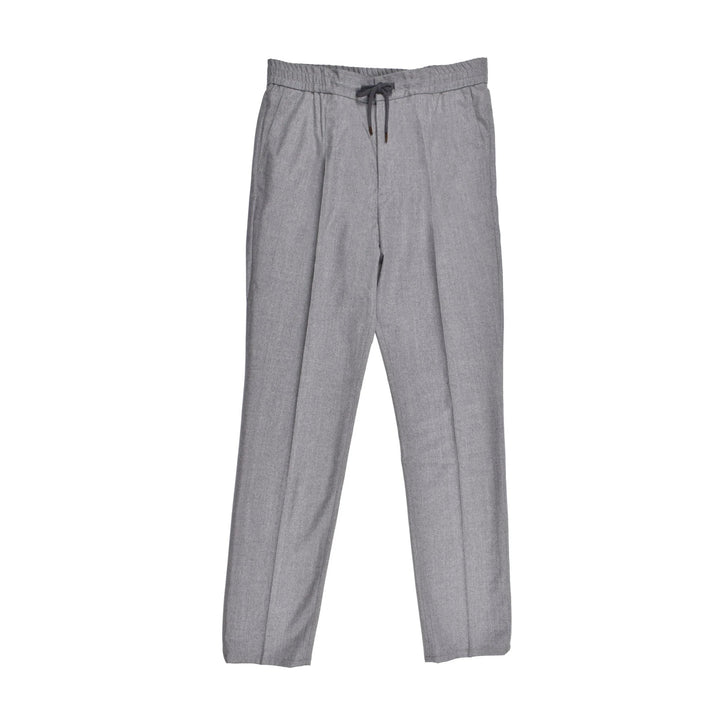 Brunello Cucinelli Sample Sale Brunello Cucinelli Gray Wool Casual Pants - | Designer outlet