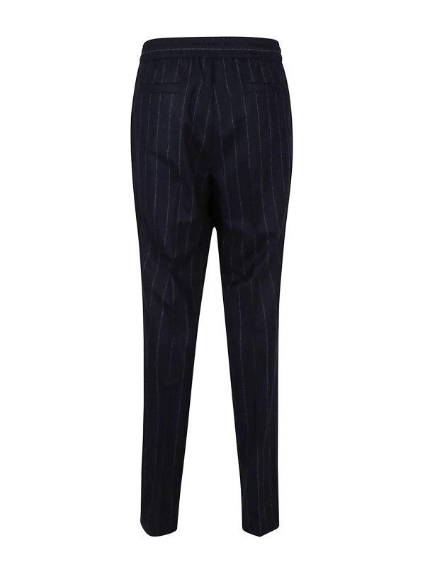Brunello Cucinelli Sample Sale Brunello Cucinelli Blue Wool Pants - | Designer outlet