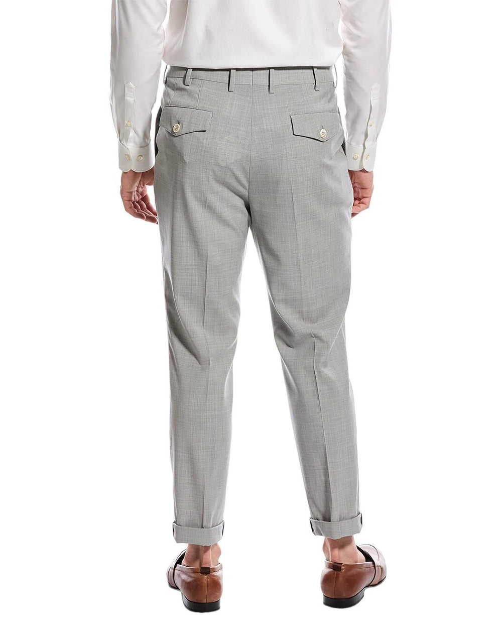 Brunello Cucinelli Sample Sale Brunello Cucinelli Pearl Wool Dress Pants - | Designer outlet
