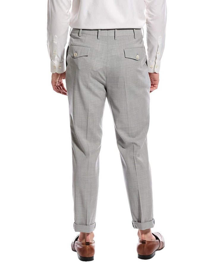 Brunello Cucinelli Sample Sale Brunello Cucinelli Pearl Wool Dress Pants - | Designer outlet