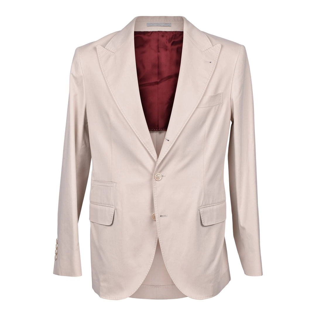 Brunello Cucinelli Sample Sale Brunello Cucinelli Beige Cotton Blazer - | Designer outlet