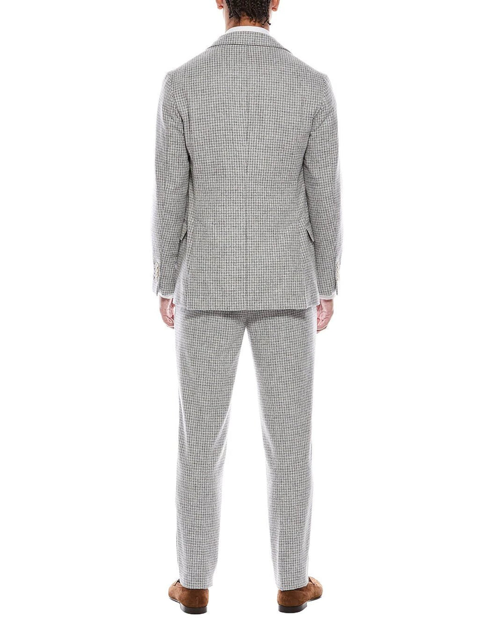 Brunello Cucinelli Sample Sale Brunello Cucinelli Pearl Leather Two-Piece Suit - | Designer outlet
