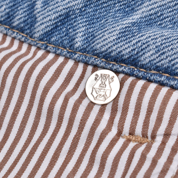 Brunello Cucinelli Blue Cotton Jeans Denim