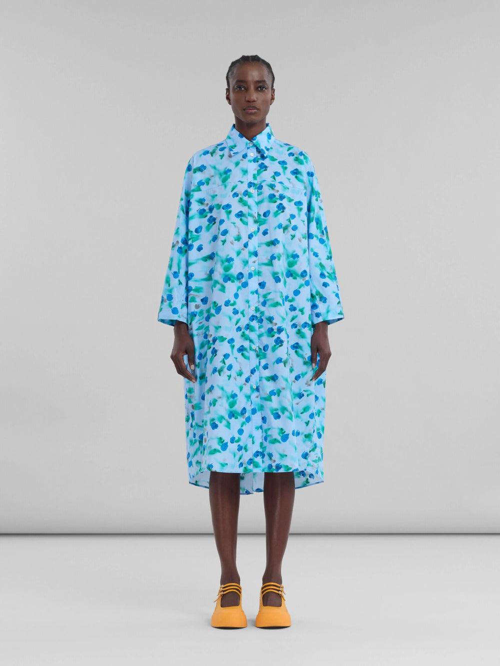 Marni Sample Sale Marni Blue Fibres Casual Dress - | Designer outlet