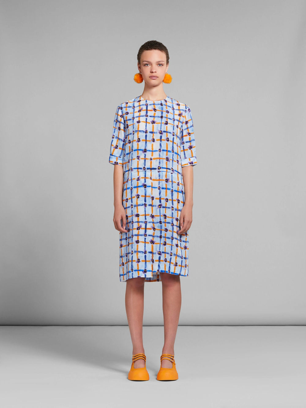 Marni Sample Sale Marni Blue Fibres Casual Dress - | Designer outlet