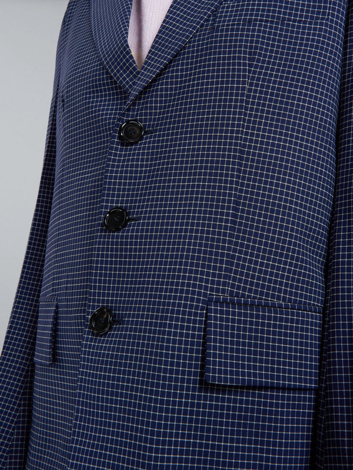 Marni Sample Sale Marni Blue Fibres Coat - | Designer outlet