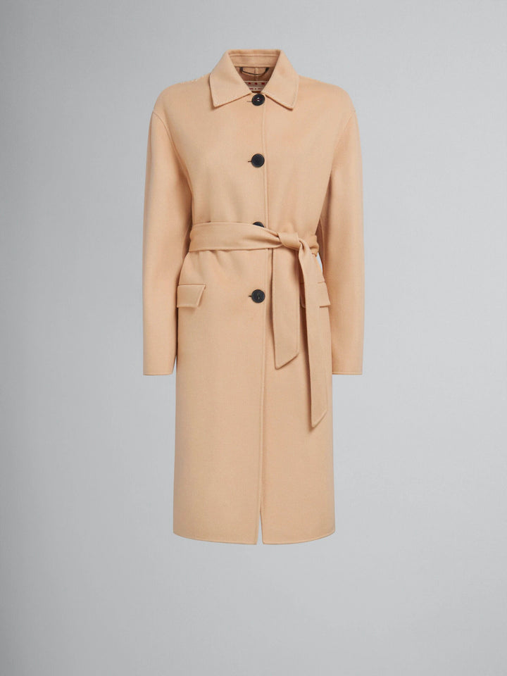 Marni Sample Sale Marni Brown Fibres Coat - | Designer outlet