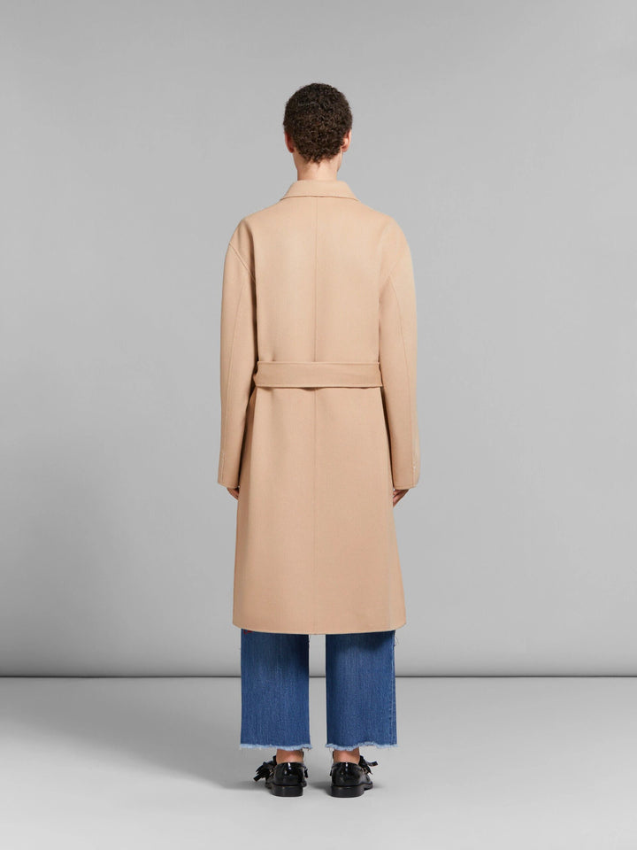 Marni Sample Sale Marni Brown Fibres Coat - | Designer outlet