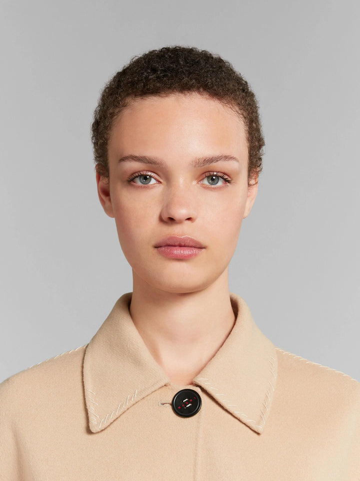 Marni Sample Sale Marni Brown Fibres Coat - | Designer outlet