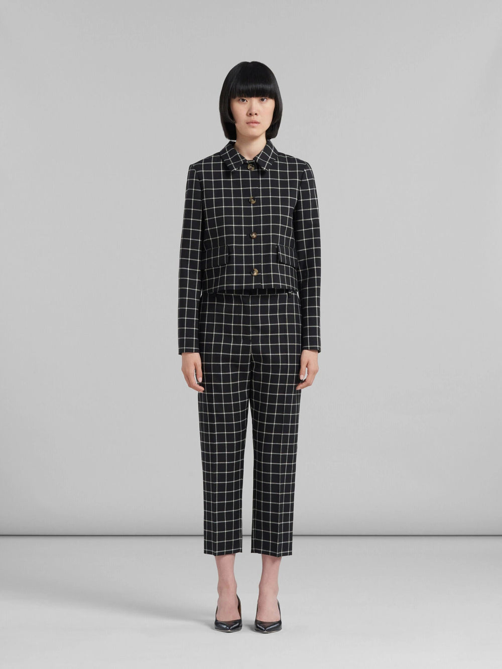 Marni Sample Sale Marni Black Fibres Casual Pants - | Designer outlet