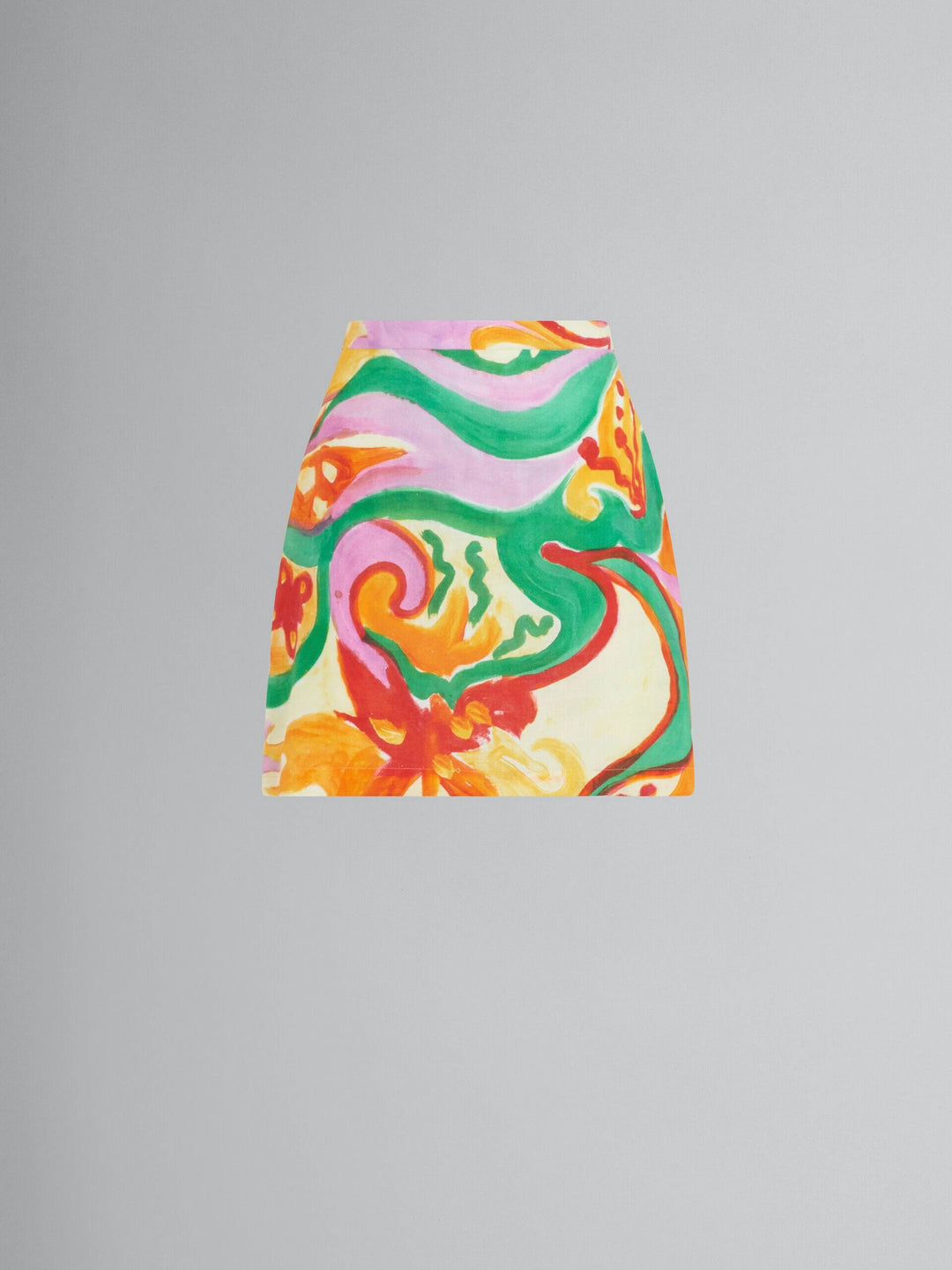 Marni Sample Sale Marni Yellow Fibres Mini Skirt - | Designer outlet