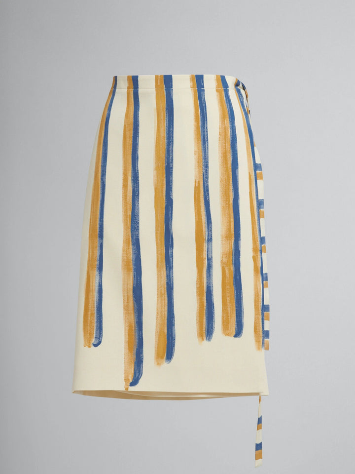 Marni Sample Sale Marni White Fibres Long Skirt - | Designer outlet