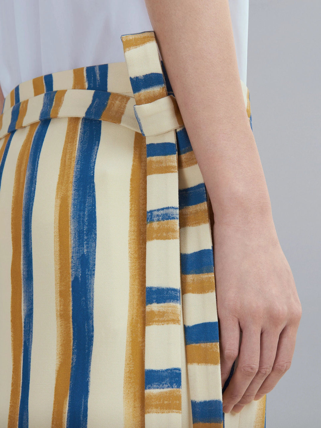 Marni Sample Sale Marni White Fibres Long Skirt - | Designer outlet
