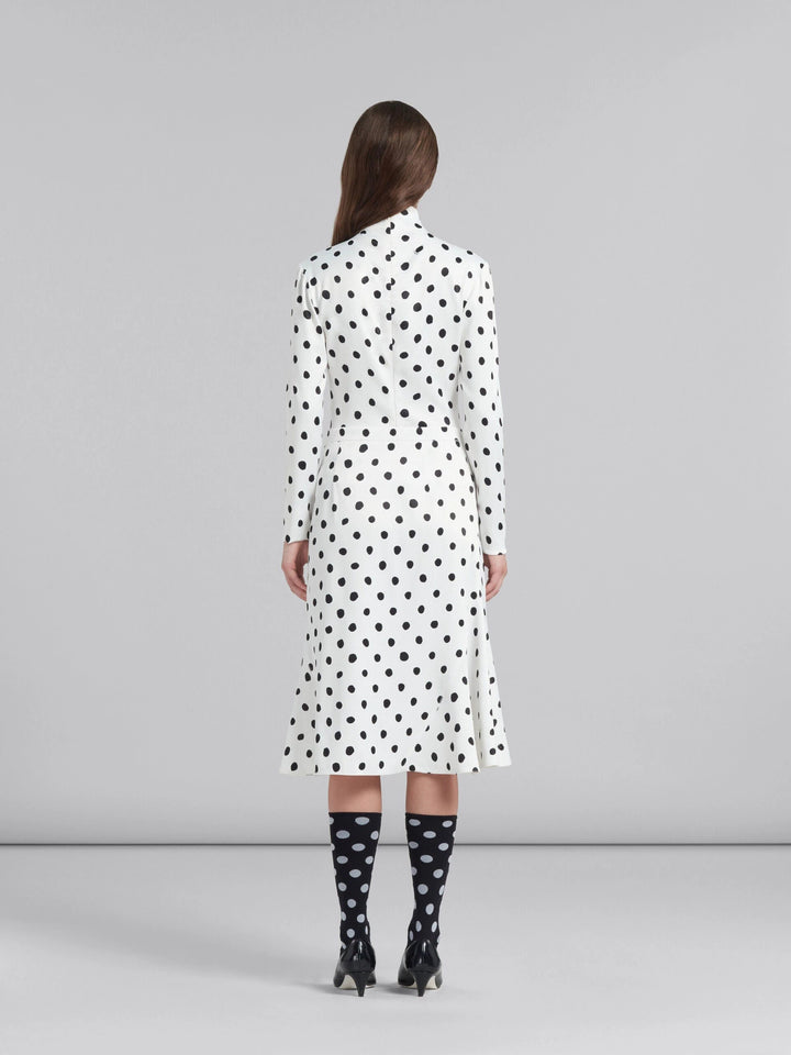 Marni Sample Sale Marni White Fibres Midi Skirt - | Designer outlet