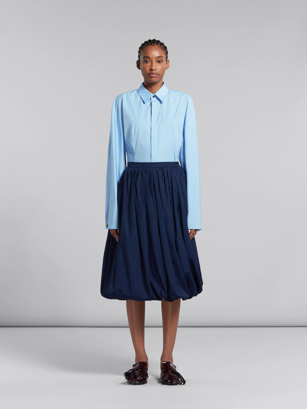 Marni Sample Sale Marni Bicolor Fibres Skirt - | Designer outlet
