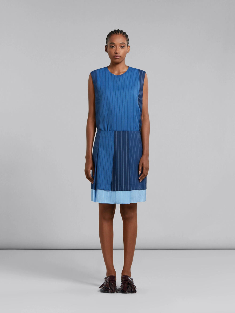 Marni Sample Sale Marni Blue Fibres Skirt - | Designer outlet