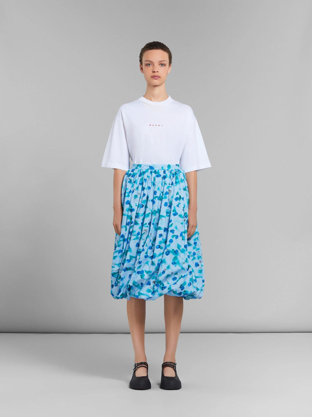 Marni Sample Sale Marni Blue Fibres Skirt - | Designer outlet