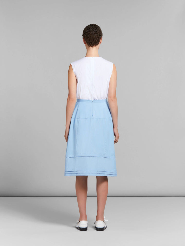 Marni Sample Sale Marni Blue Fibres Midi Skirt - | Designer outlet