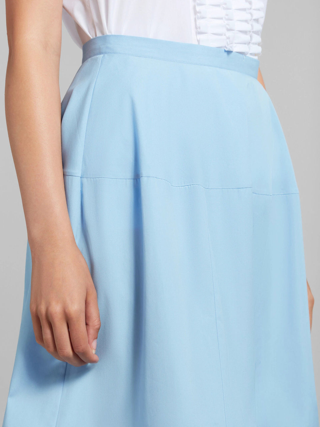 Marni Sample Sale Marni Blue Fibres Midi Skirt - | Designer outlet