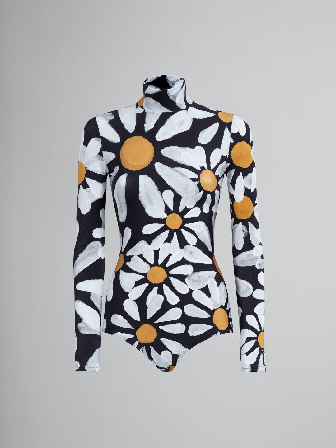 Marni Sample Sale Marni Black Fibres One-Piece Swimsuit - | Designer outlet