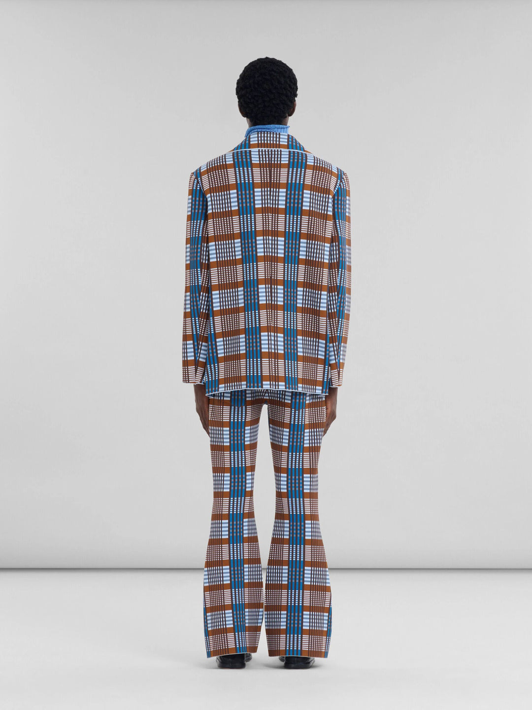 Marni Sample Sale Marni Brown Fibres Blazer - | Designer outlet