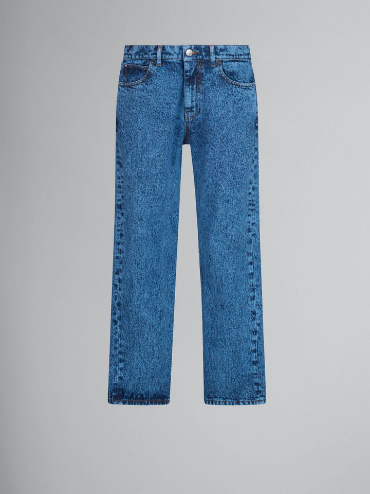 Marni Sample Sale Marni Blue Fibres Relaxed Fit Jeans - | Designer outlet