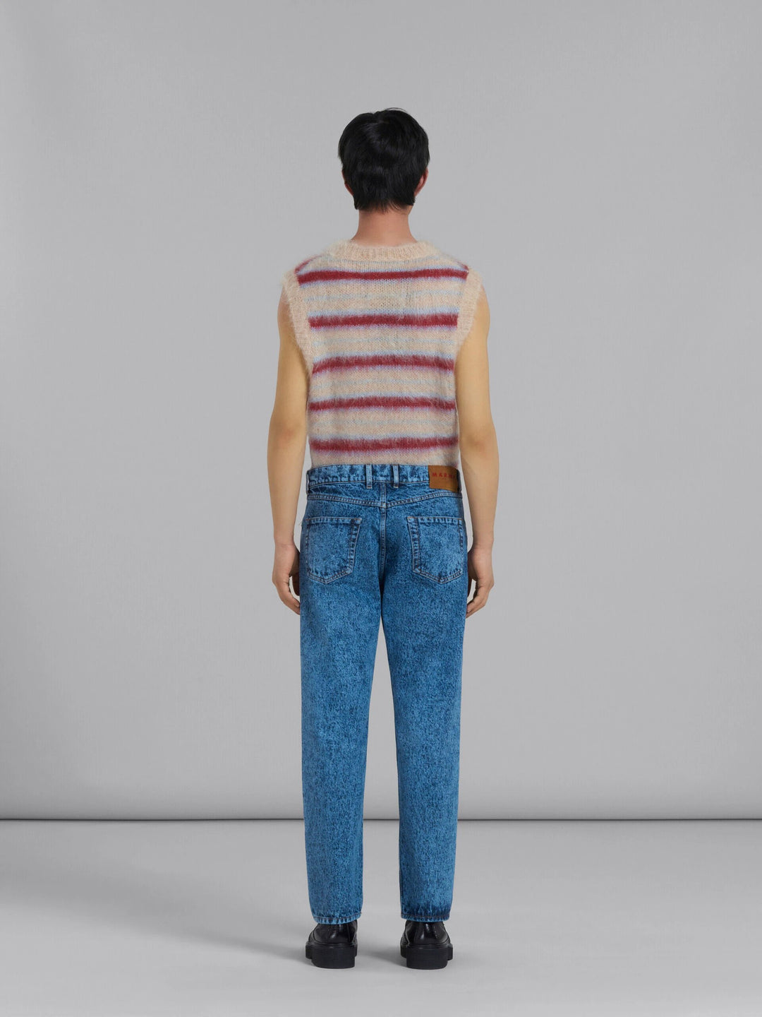Marni Sample Sale Marni Blue Fibres Relaxed Fit Jeans - | Designer outlet