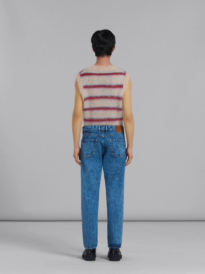 Marni Sample Sale Marni Blue Fibres Relaxed Fit Jeans - | Designer outlet