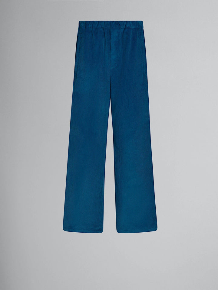 Marni Sample Sale Marni Blue Fibres Pants - | Designer outlet