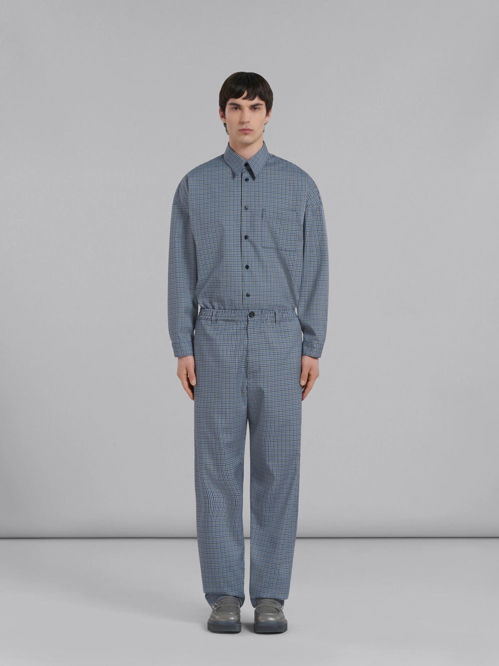 Marni Sample Sale Marni Blue Fibres Pants - | Designer outlet