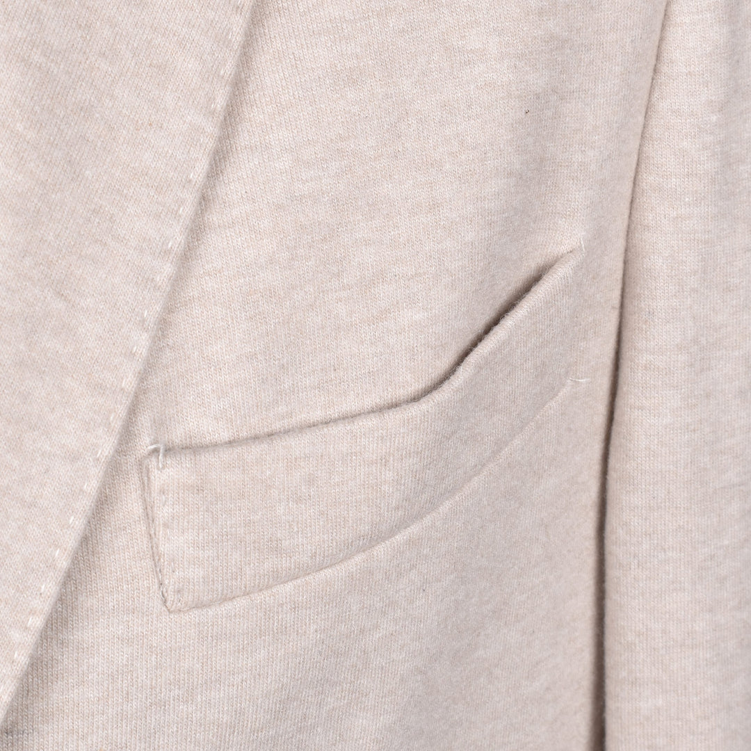 Brunello Cucinelli Beige Cashmere Blazer