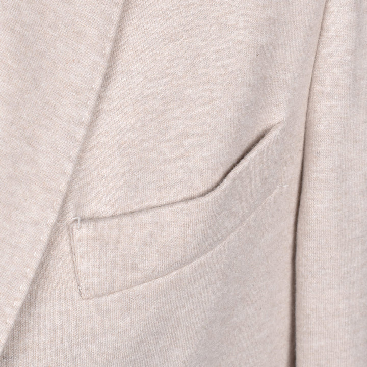 Brunello Cucinelli Beige Cashmere Blazer