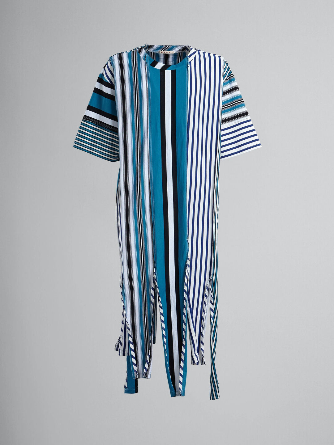 Marni Sample Sale Marni Blue Fibres T-Shirt - | Designer outlet