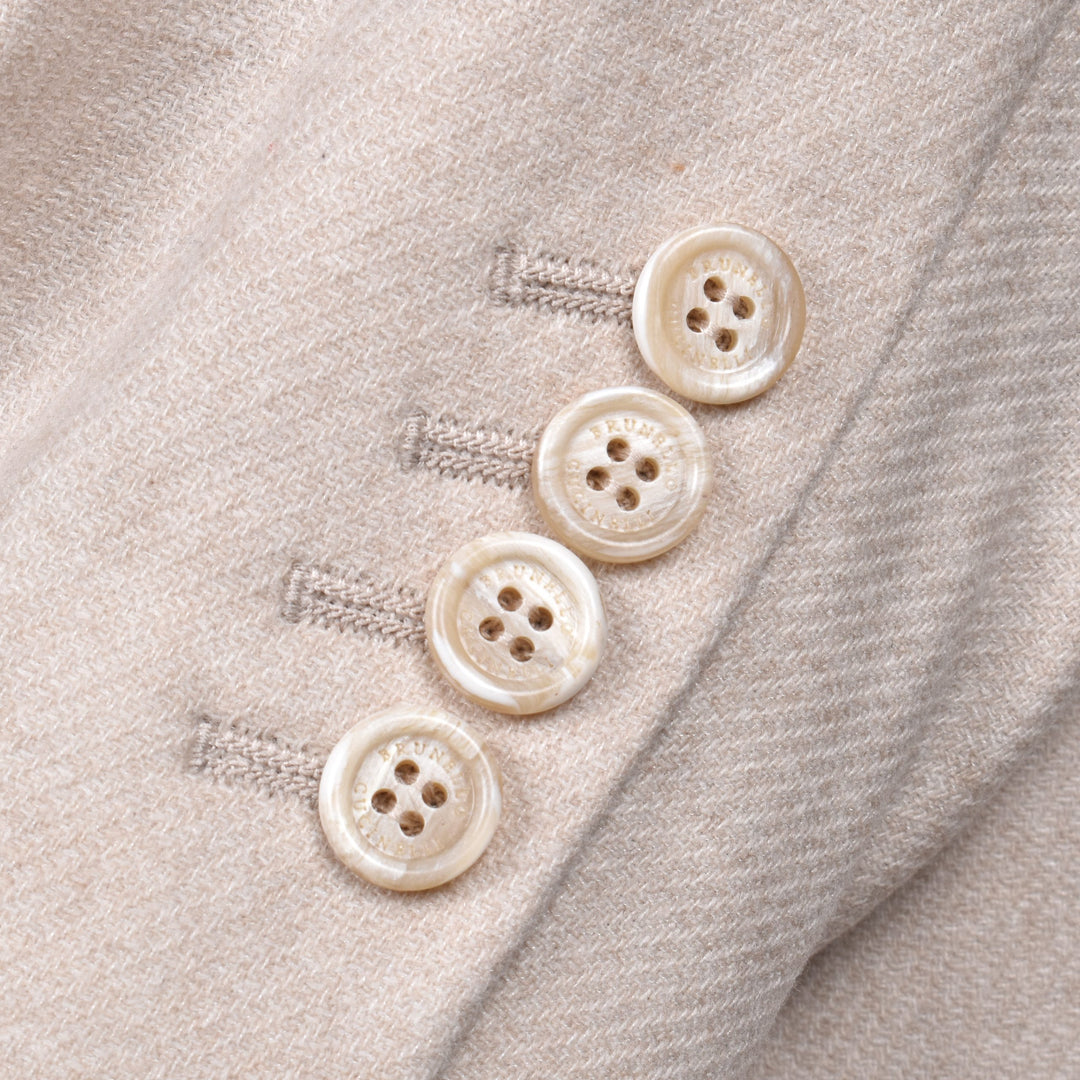 Brunello Cucinelli Beige Wool Blazer