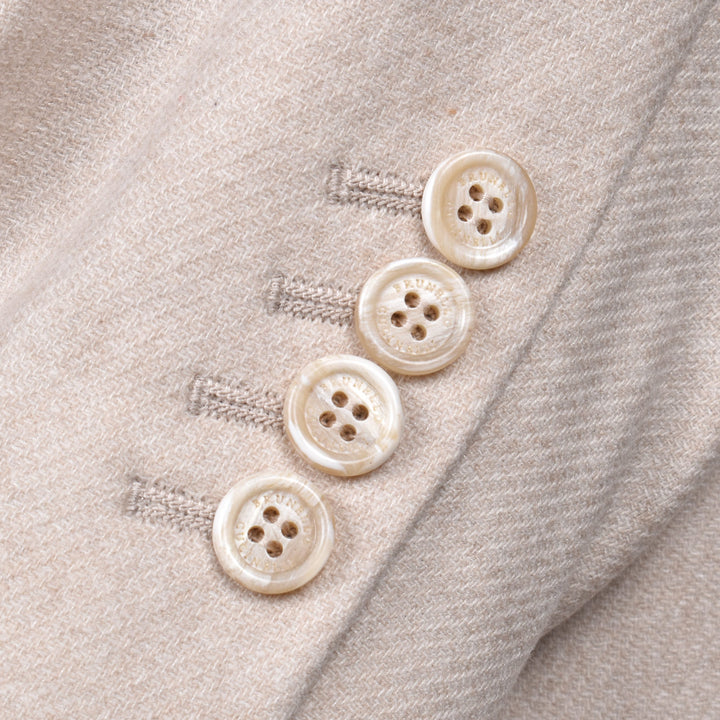 Brunello Cucinelli Beige Wool Blazer
