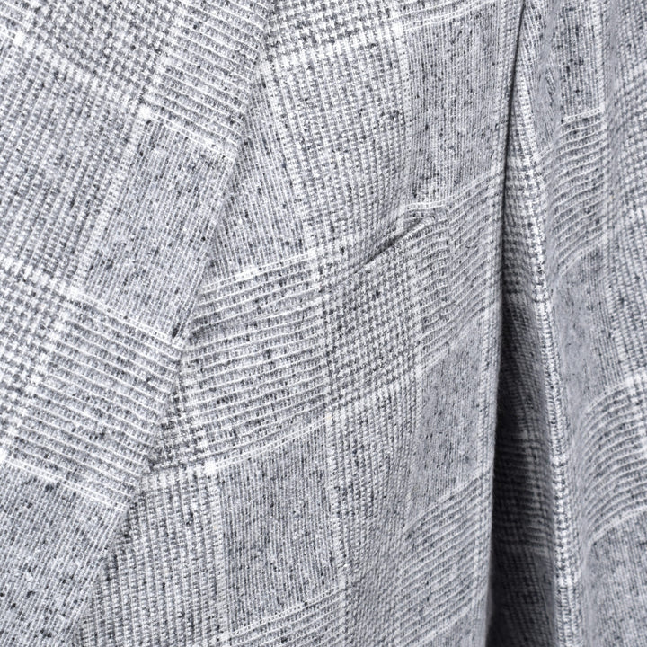 Brunello Cucinelli Gray Silk Blazer