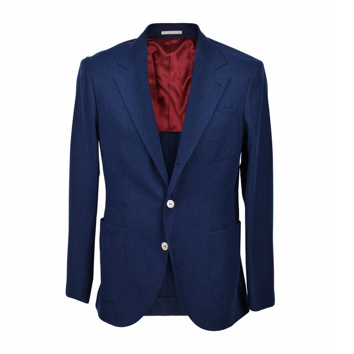 Brunello Cucinelli Blue Wool Blazer