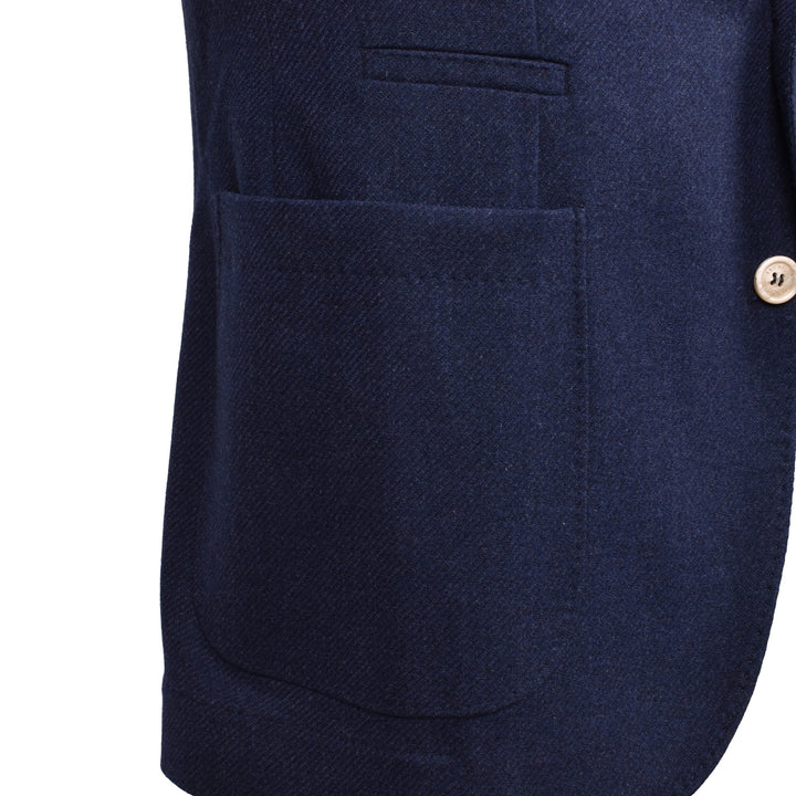 Brunello Cucinelli Blue Wool Blazer