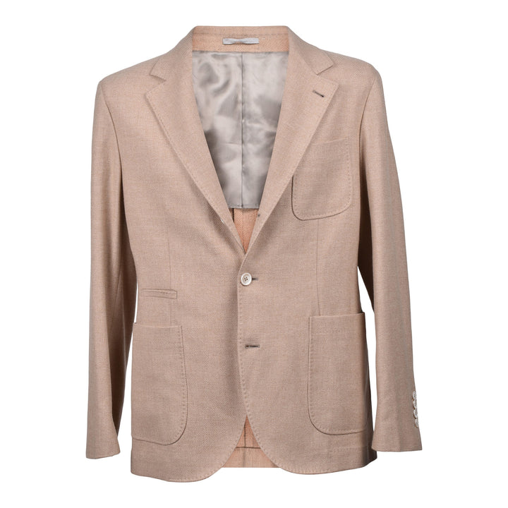 Brunello Cucinelli Beige Wool Blazer