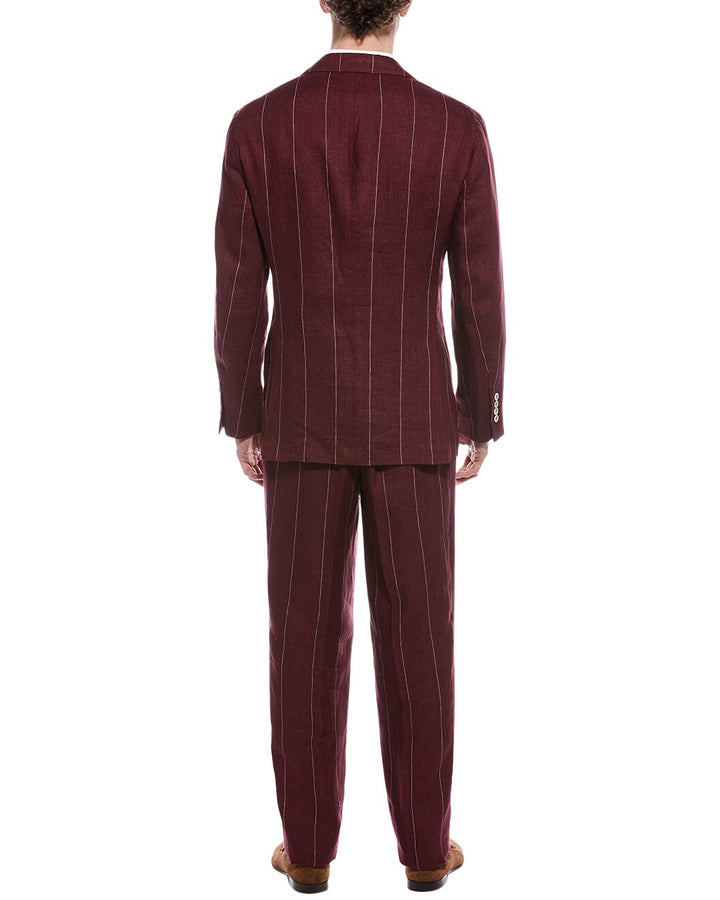 Brunello Cucinelli Multicolor Linen Blazer