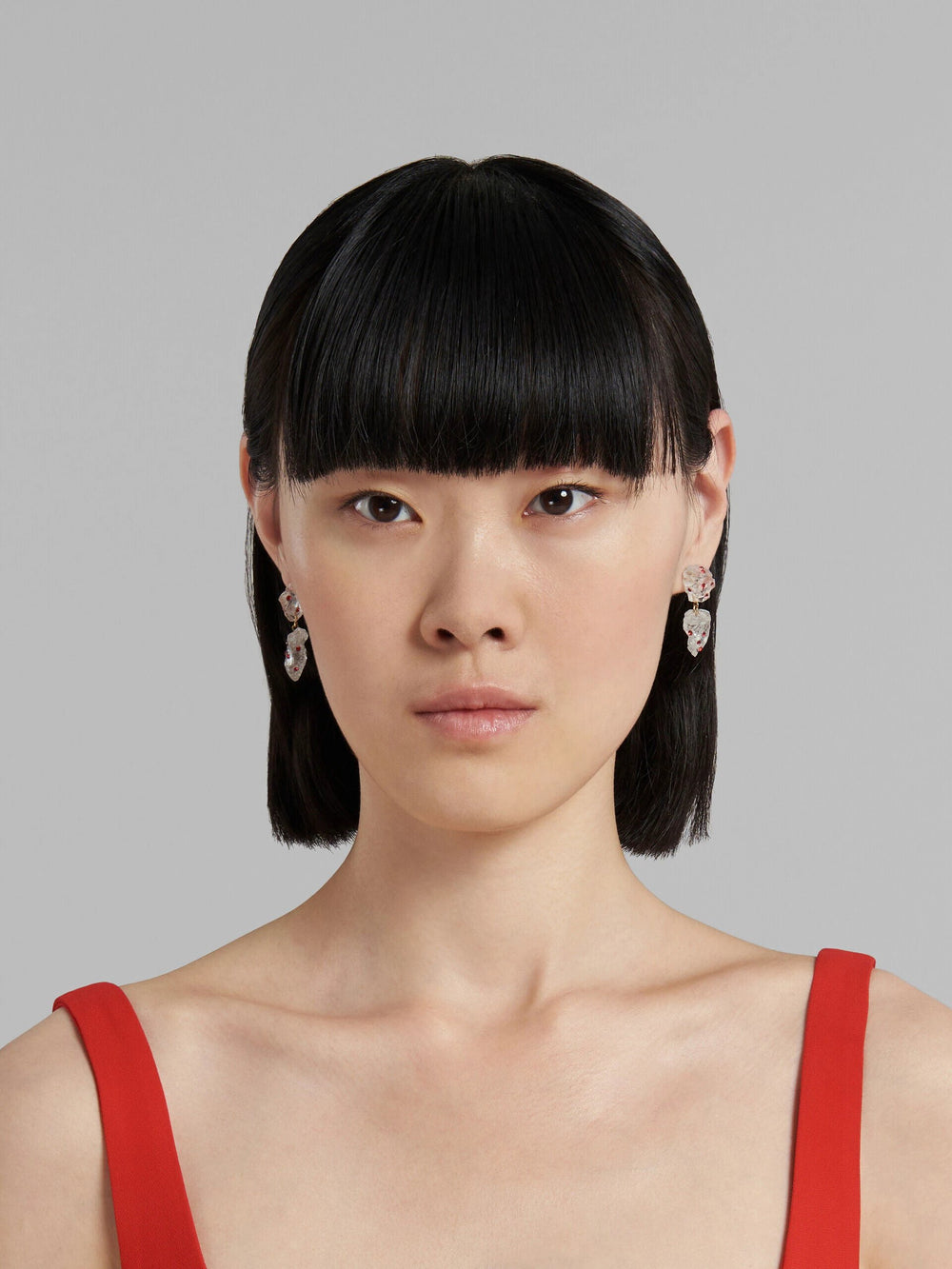 Marni Sample Sale Marni Blue Fibres Earrings - | Designer outlet