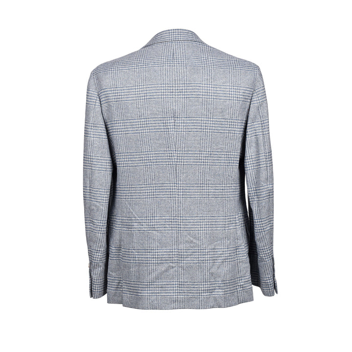 Brunello Cucinelli Light Blue Wool Two-Piece Suit