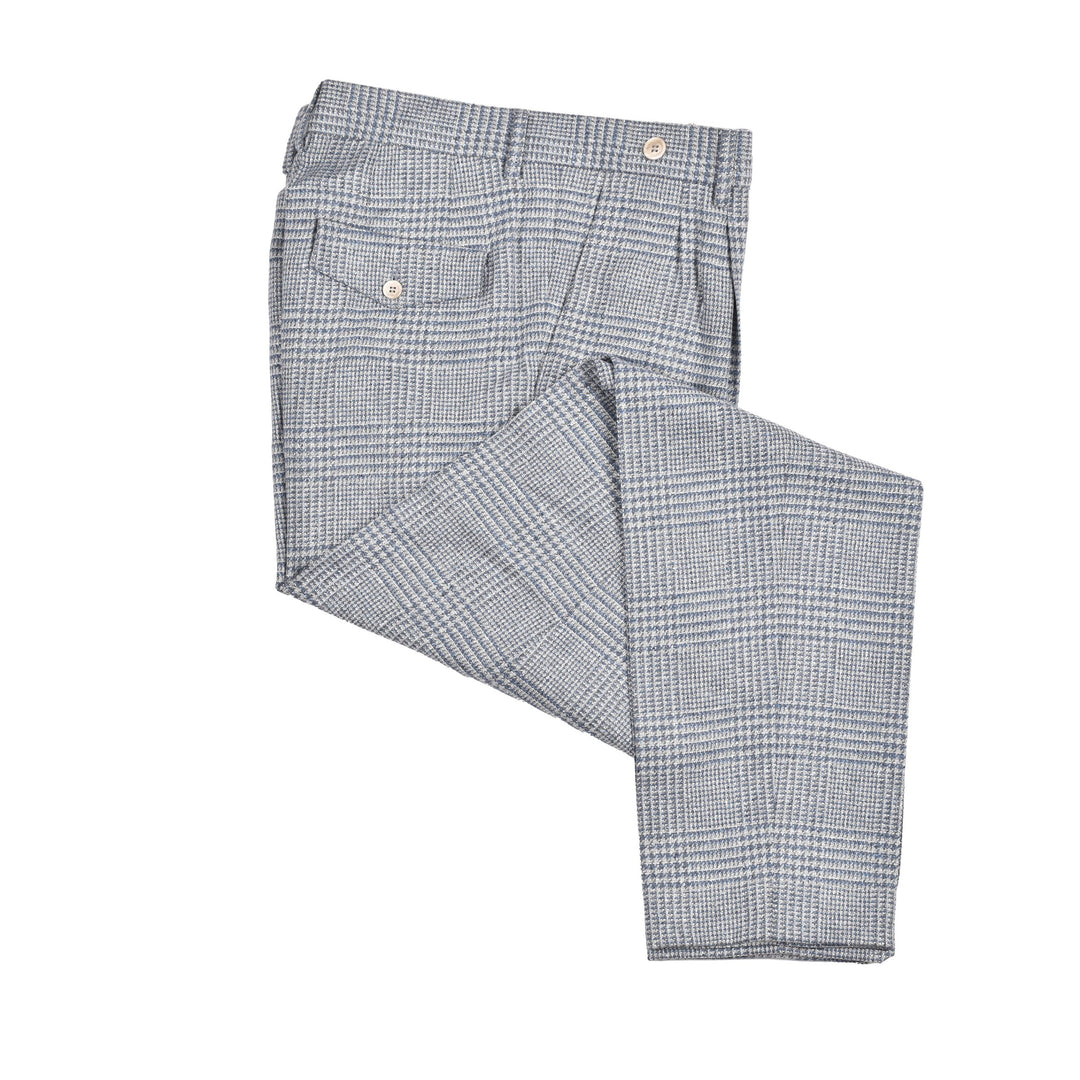 Brunello Cucinelli Light Blue Wool Two-Piece Suit