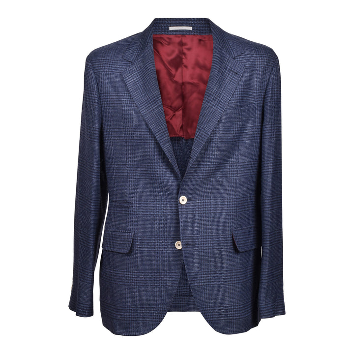 Brunello Cucinelli Blue Wool Blazer