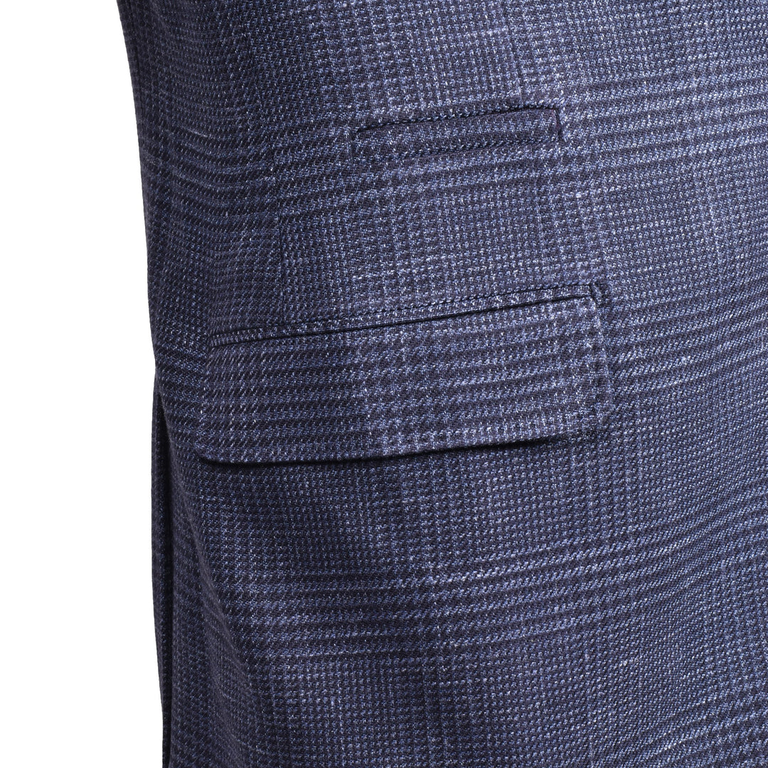 Brunello Cucinelli Blue Wool Blazer