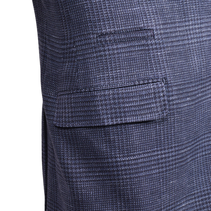 Brunello Cucinelli Blue Wool Blazer